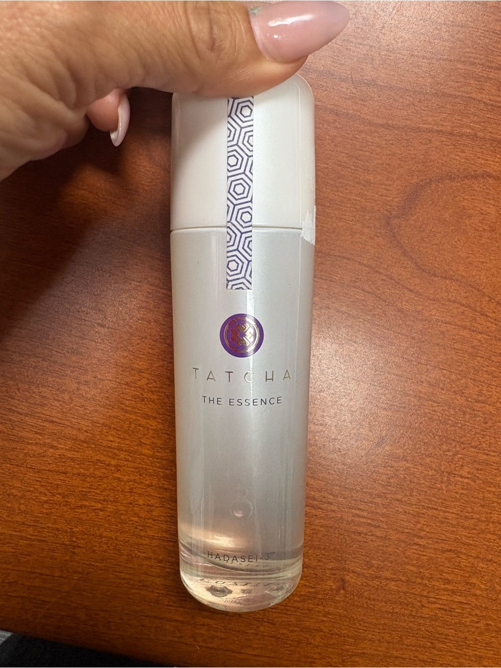 Tatcha Plumping Skin Treatment Essence - White & Purple Accent